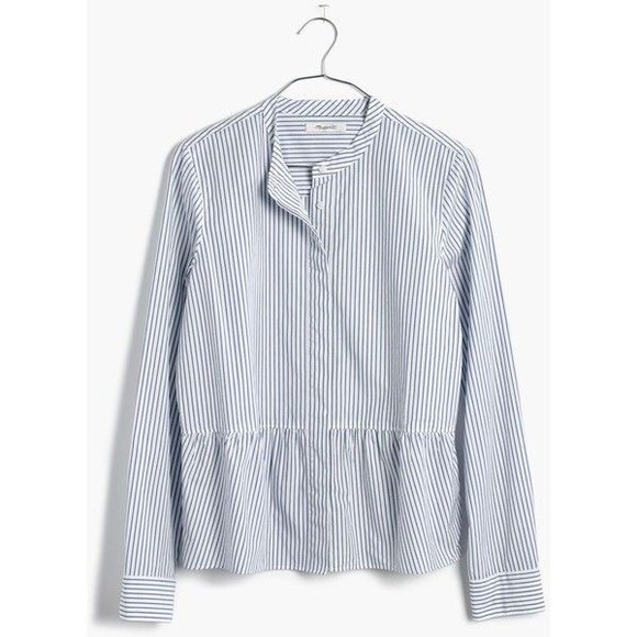 Madewell Lakeside peplum top - Picture 2 of 7